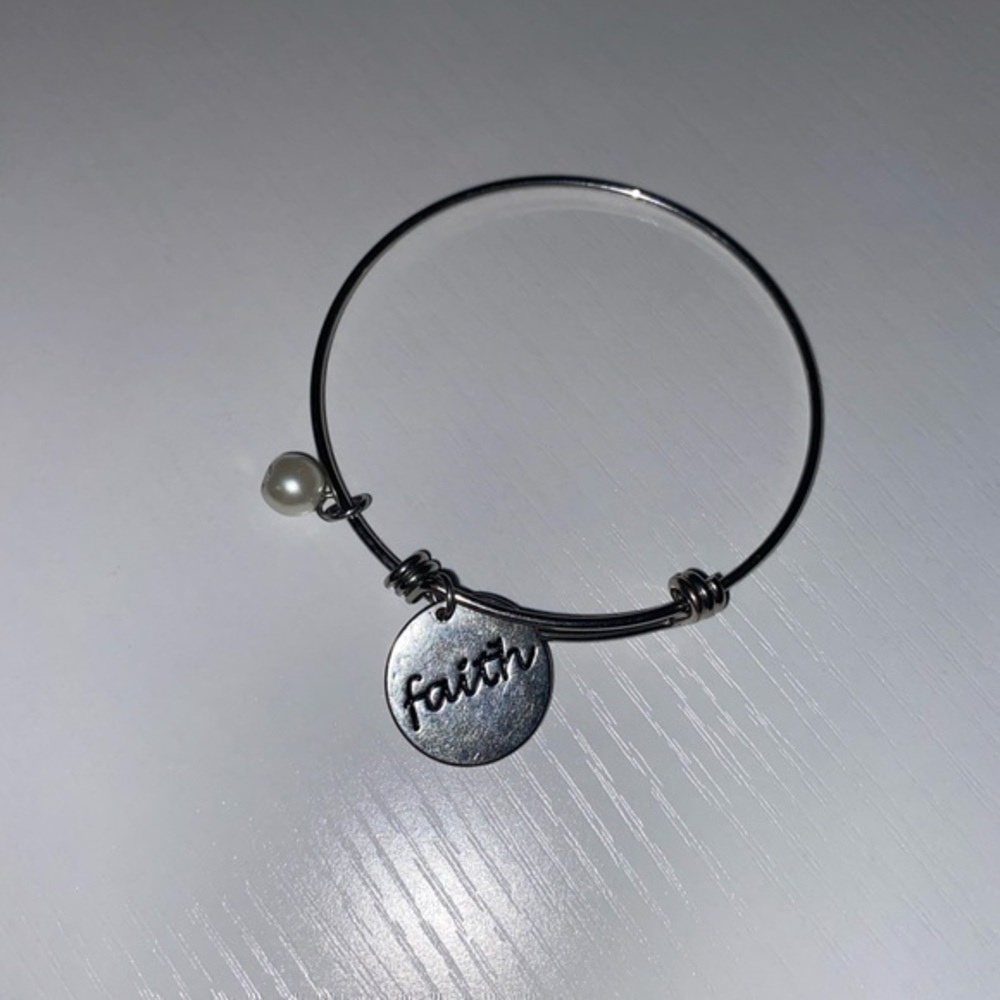 Faith Bangle Bracelet